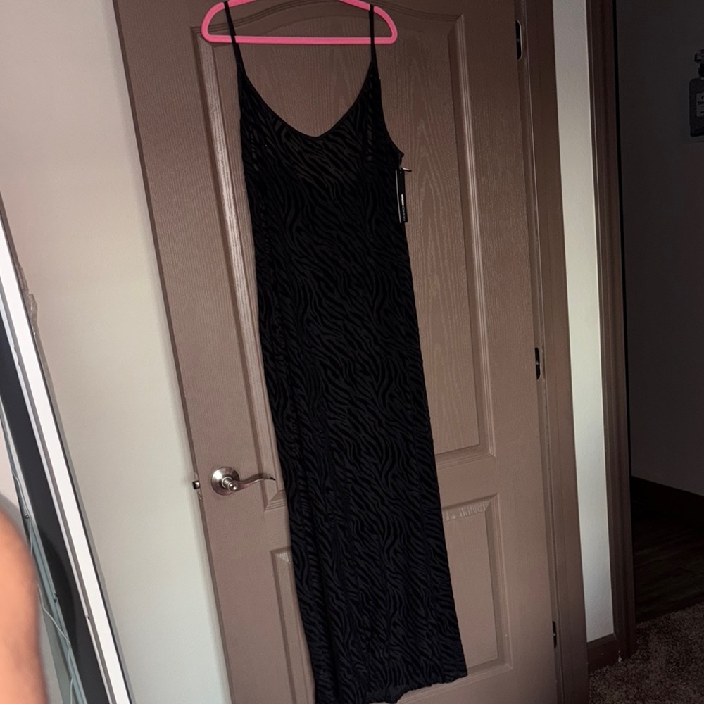 Zebra Maxi Dress